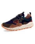 Sneakers Flower Mountain Art. YAMANO 3 MAN - Sneakers in suede e tessuto tecnico Uomo Blu