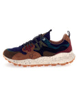 Sneakers Flower Mountain Art. YAMANO 3 MAN - Sneakers in suede e tessuto tecnico Uomo Blu