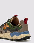 Sneakers Flower Mountain Art. YAMANO 3 MAN - Sneakers in suede e tessuto tecnico Uomo Marrone