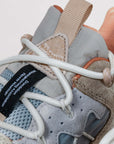 Sneakers Flower Mountain Art. YAMABUSHI - Sneakers in suede e tessuto tecnico Uomo Grigio-Verde Militare