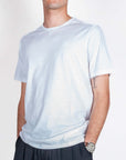 T-shirt cotone fiammato collo taglio vivo Uomo Berna Art. BERNA M 261049