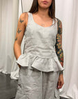 Top Bordo Volant Donna Tensione in Art. S26TH28