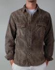 Overshirt Velluto Gianni Lupo Art. GL5001DH