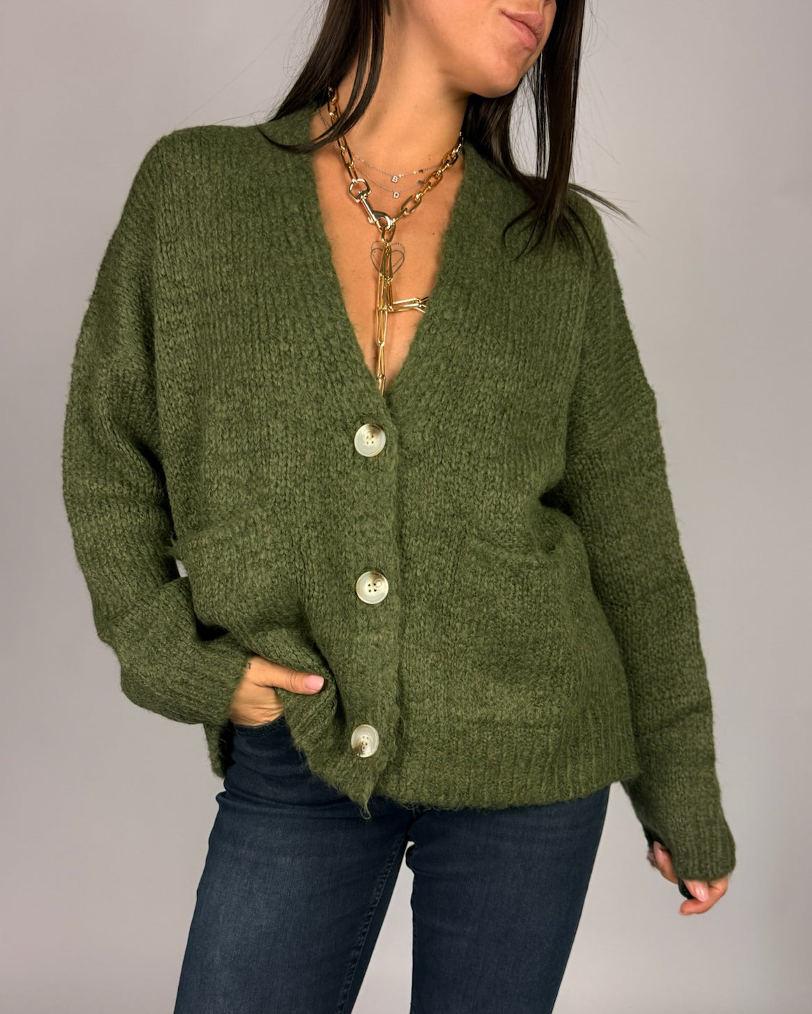 Cardigan Donna Susy Mix Art. M212