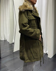 Parka Collo Pelliccia staccabile Susy Mix Donna Art. I251193