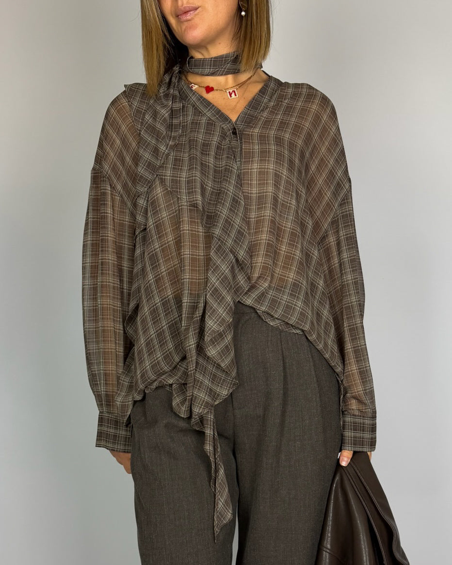 Camicia Quadro Eleh Donna Art. EFW260293