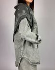Camicia Oversize Denim HaveONE Donna Art. CGZ-R028