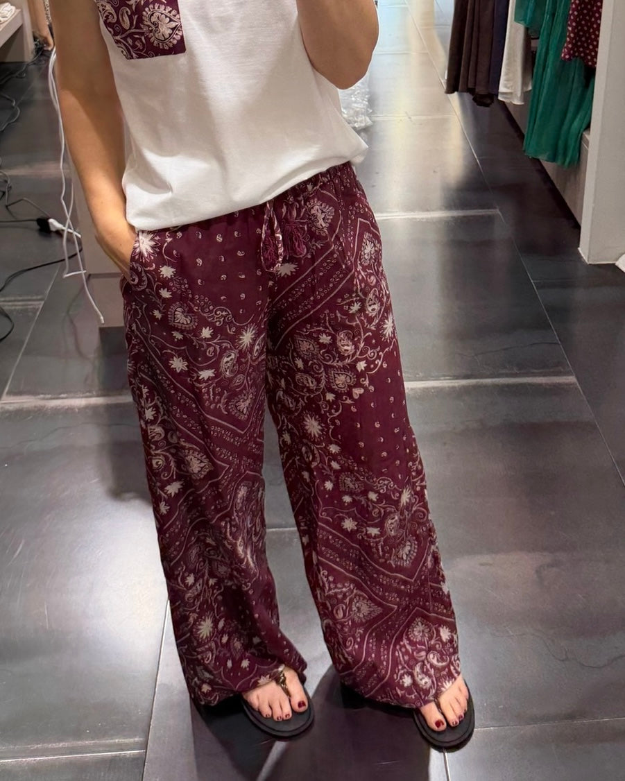 Pantalone Fantasia Bandana Tensionein Donna Art. 39471