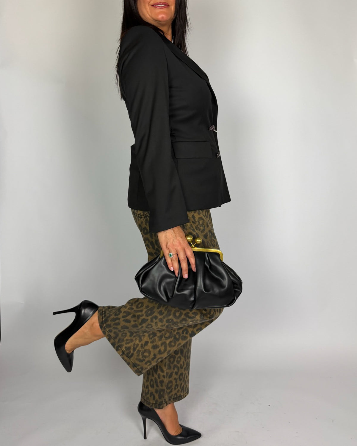 Pantalone Maculato Elastico Susy Mix Donna Art. ST3402