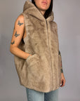 Gilet Pelliccia GiovanniParis Donna Art. HARLEY
