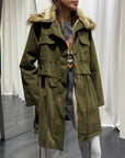 Parka Collo Pelliccia staccabile Susy Mix Donna Art. I251193