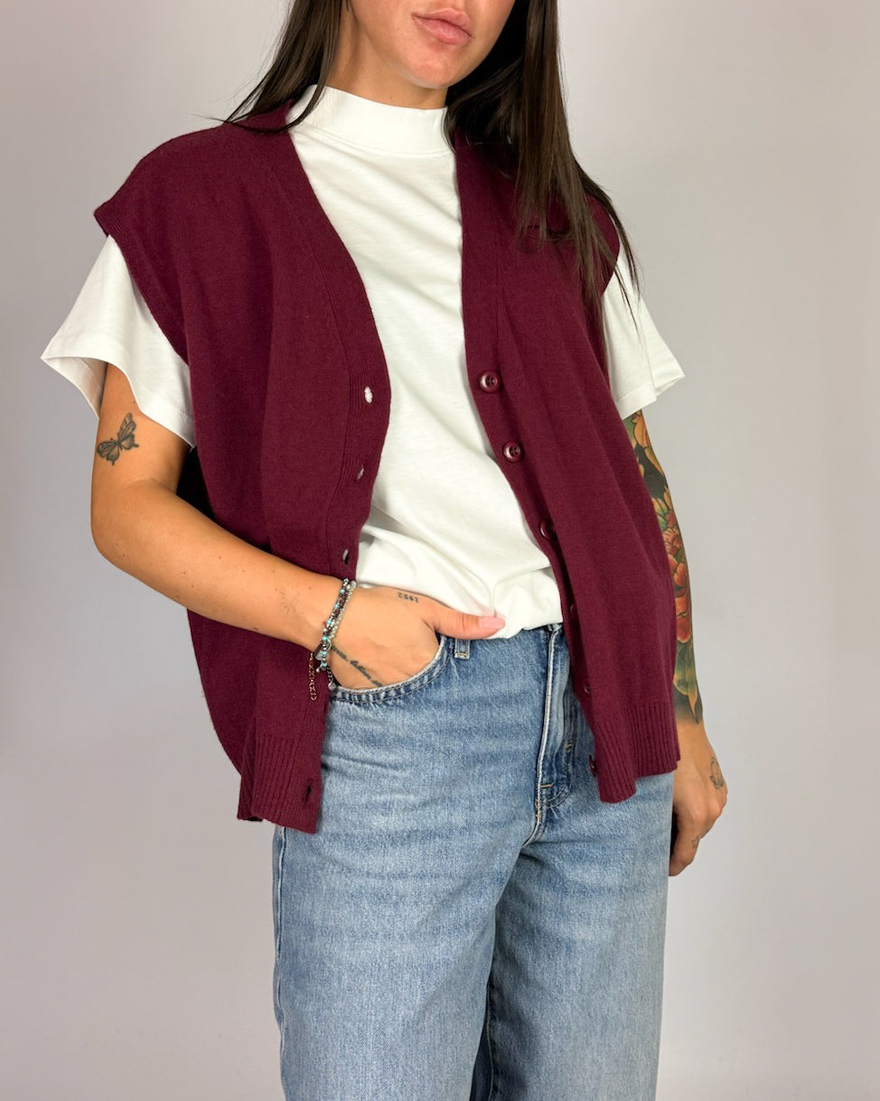 Gilet con Bottoni Susy Mix Donna Art. 8539