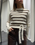 Gilet Rigato Susy Mix Donna Art. 25765