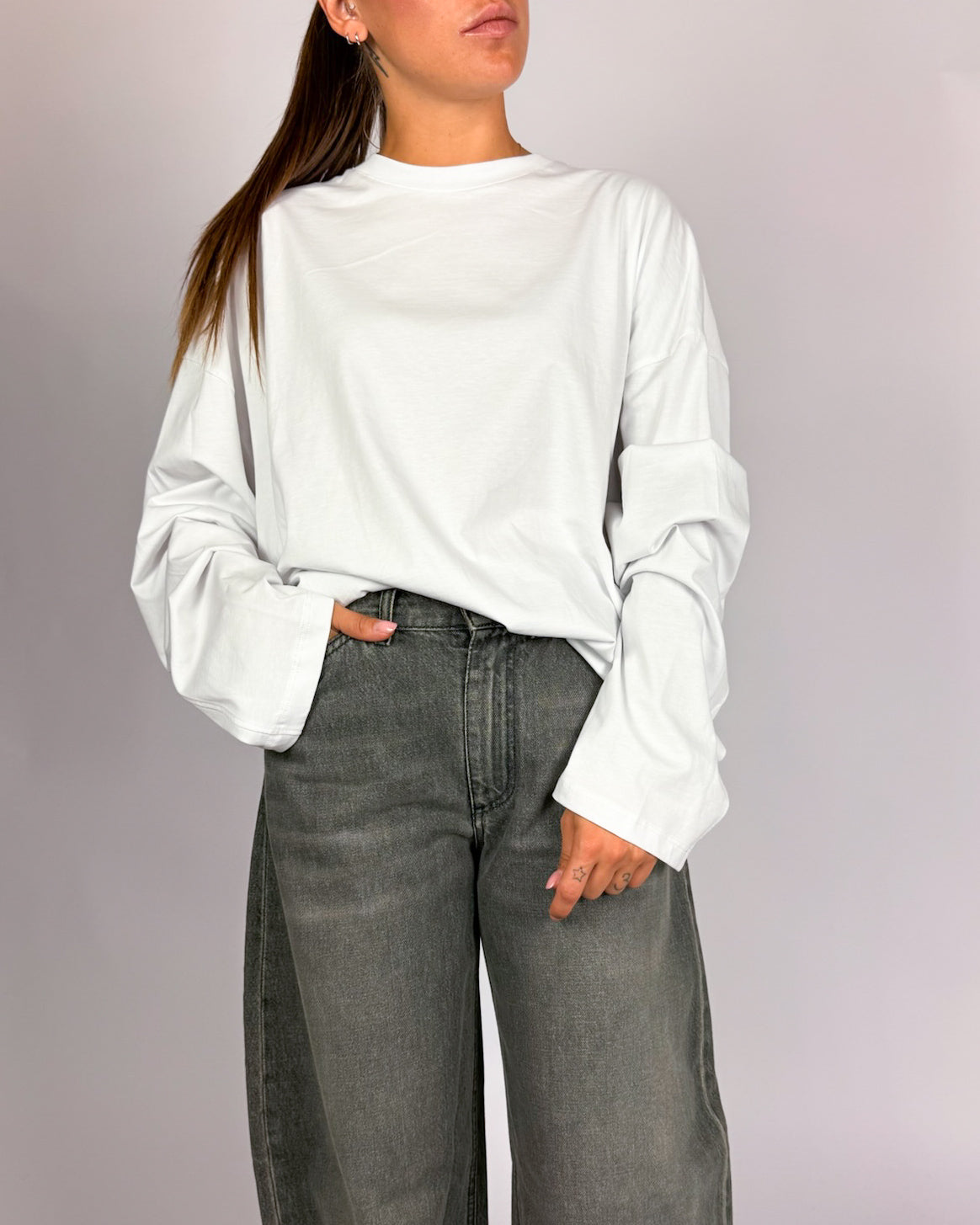 T-shirt Manica Lunga Lumina Donna Art. LD6024