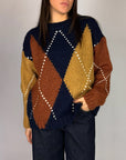 Maglia Cozy Rombii Donna Only Art. 15382139