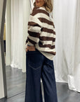 Cardigan Rigato Susy Mix Donna Art. M92082