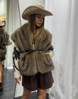 Gilet EcoPelliccia Susy Mix Donna Art. 505017
