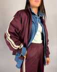 Felpa Zip Bande Laterali Leona JJXX Donna Art. 12303993