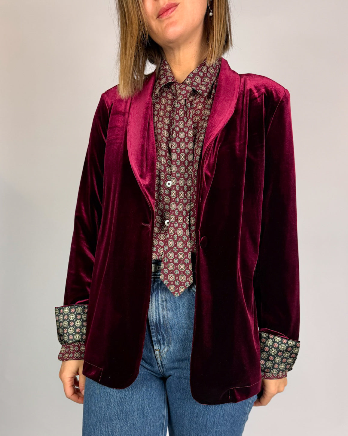 Giacca Velluto Tensionein Donna Art. G10069AT