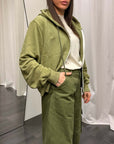 Felpa Zip Cappuccio Susy Mix Donna Art. SH003657
