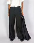 Pantalone Largo Con Cuciture In Contrasto NouConcept Donna Art. N-P171-17000