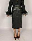 Gonna Tubino Ecopelle Donna Tensione in Art. 27G6134