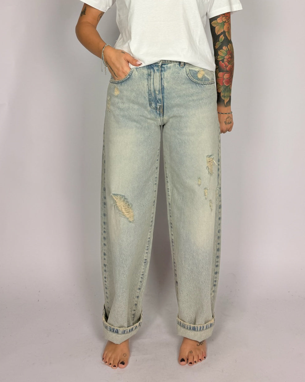 Jeans Bella Rotture HaveONE Donna Art. PLS-Q026