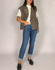 Gilet Piede De Pull Tensionein Donna Art. W26J256