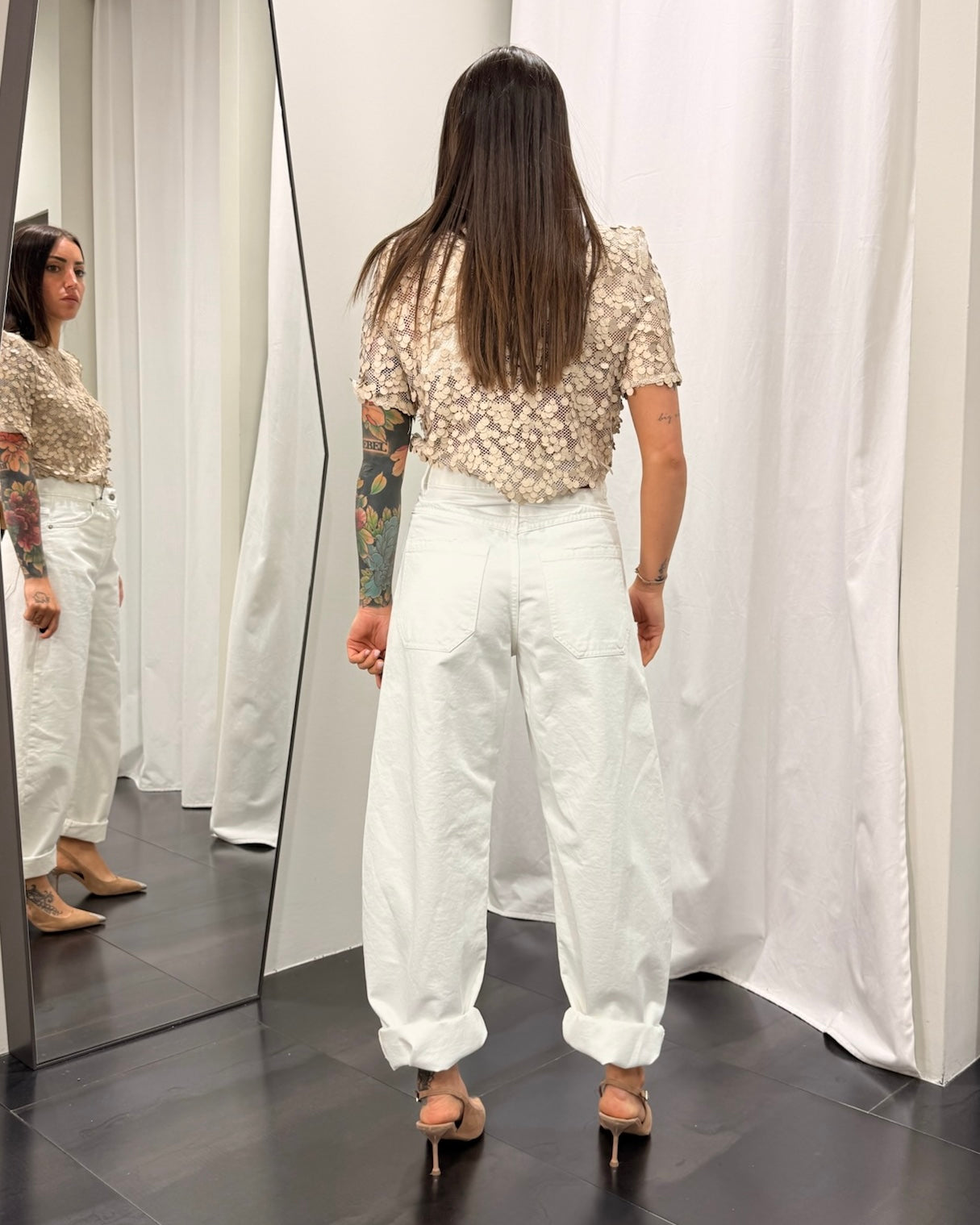 Pantalone Tensionein Donna Art. WITHOUT-BLANC
