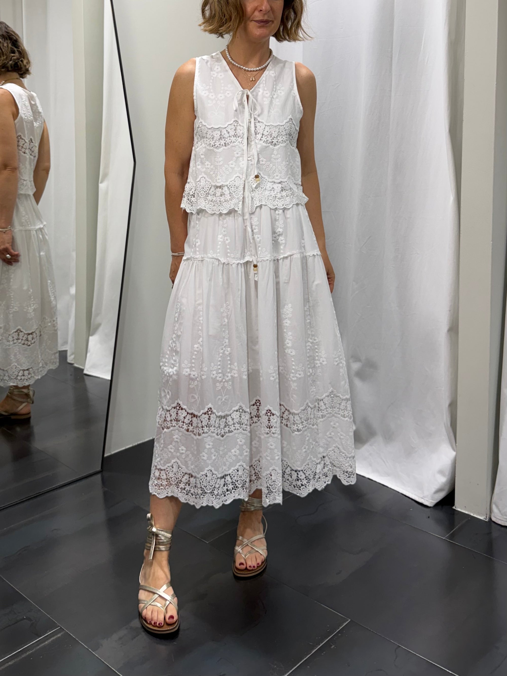 Completo Canotta+Gonna Donna Art. W54177