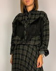 Camicia Quadro Frangia Tensionein Donna Art. 27C6416