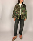 Giacca Mimetica Ricamo Tensionein Donna Art. 40232