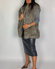 Gilet Cappuccio Ecopelliccia Eleh Donna Art. EFW260130