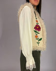 Gilet Orsetto Ricamo Tensionein Donna Art. 40170