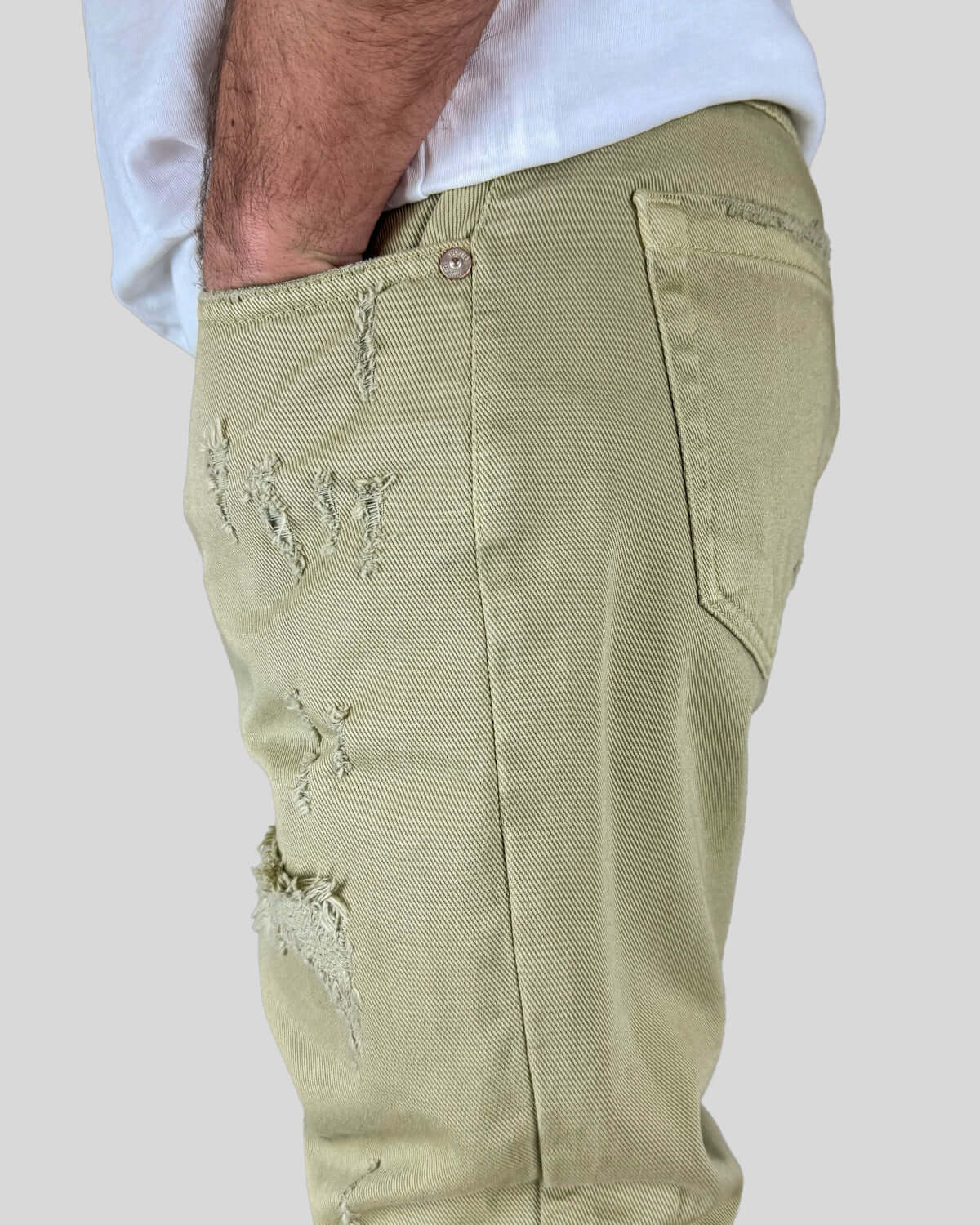 Vaqueros Carrot Fit Rotos Berna Art. BERNA M 243209 - Tienda 1921