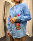 Camicia Ricamata 100%CO Donna Dixie Art. C989A033A