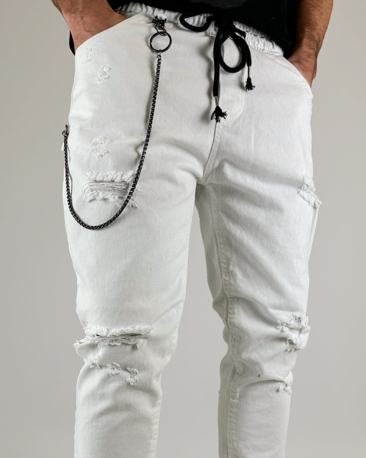 Pantalaccio Strappato Bull Denim 1921 Store Art. MYKONOS - 1921 Store