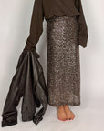 Gonna Paillettes Tensionein Donna Art. W26G094