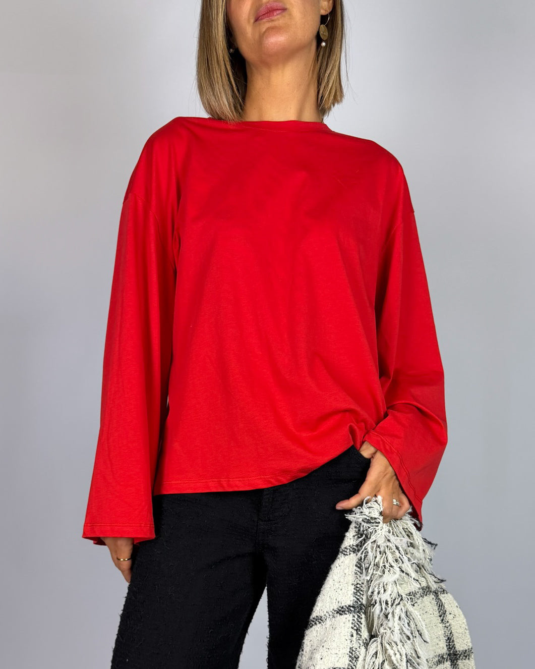 T-shirt Manica Lunga Tensionein Donna Art. FW260045