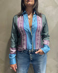 Camicia Stampa Foulard 100%SE Caliban Donna Art. ZSXRH8