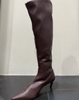 Stivale Alto 100% Vera Pelle Semicouture Donna Art. Y5WZ45