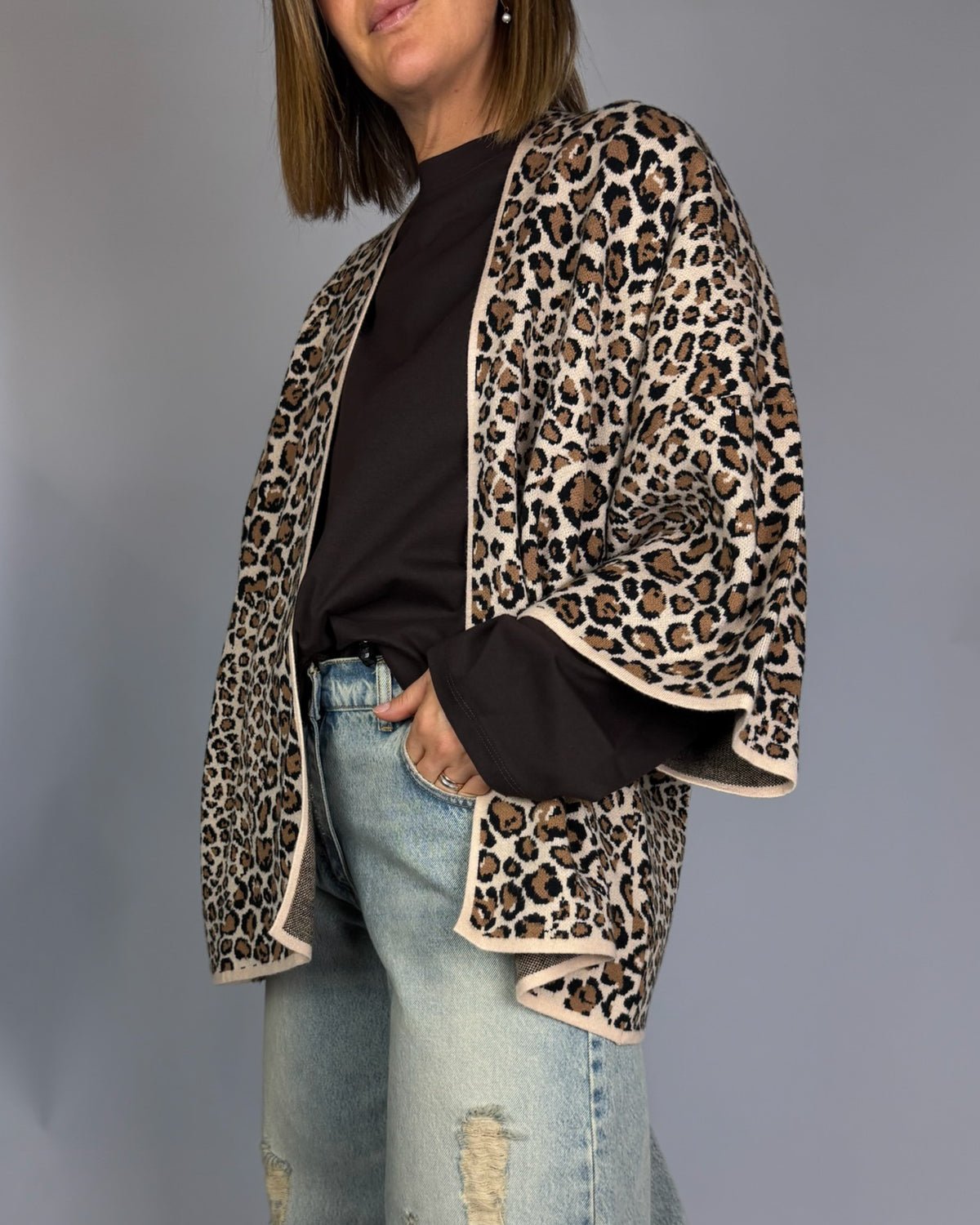 Cardigan Maculato Altamira Donna Art. CA3008