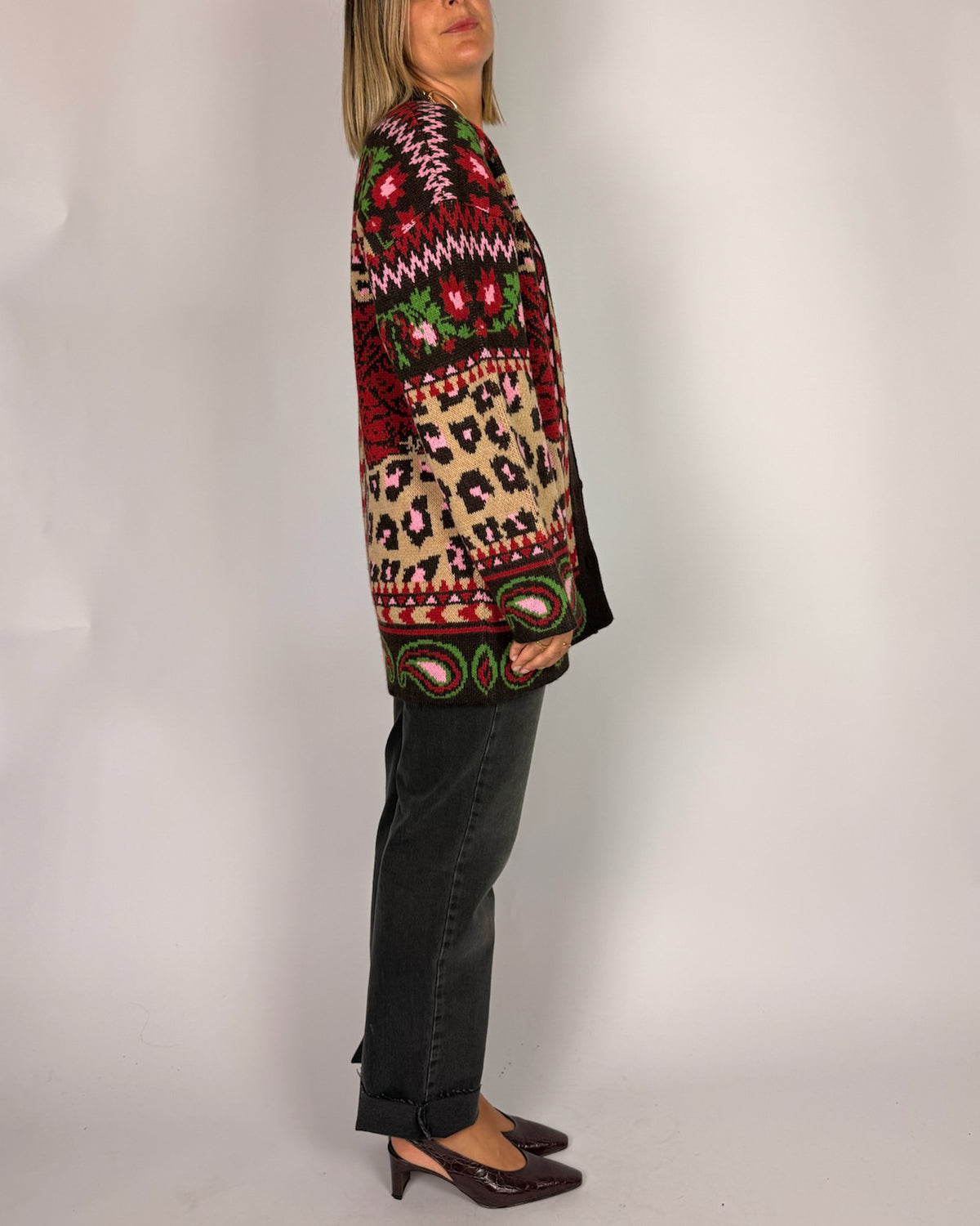 Cardigan Tigre Tensionein Donna Art. W6HMG61A400