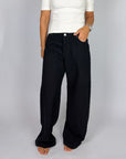 Jeans Dolly-2 Loose Fit Bouclé Noir 'n' Bleu Donna Art. P296J184N000