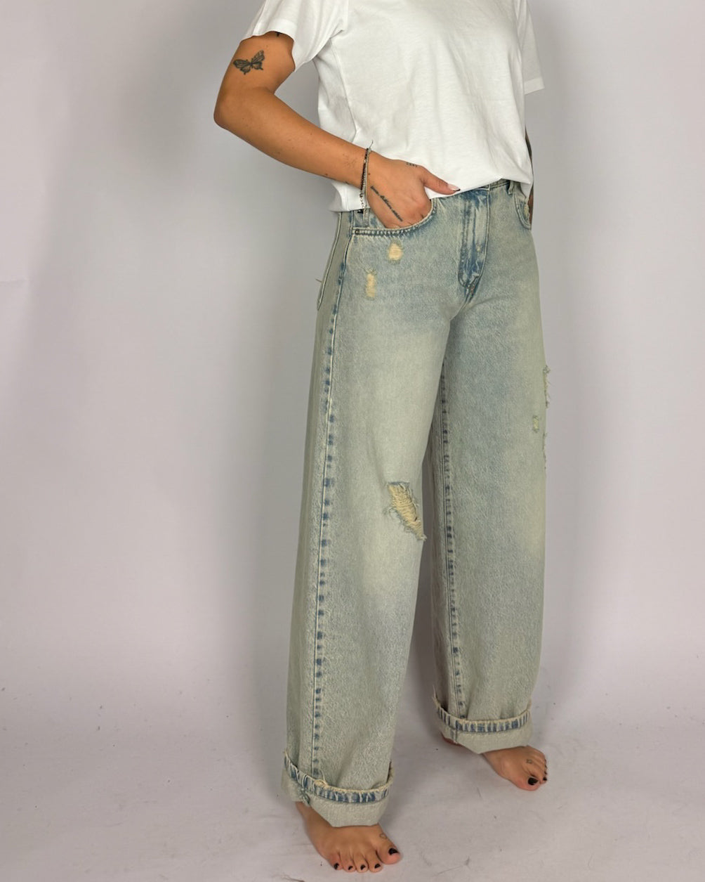 Jeans Bella Rotture HaveONE Donna Art. PLS-Q026