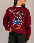 Felpa Topolino Tensionein Donna Art. 40326