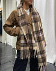 Sciarpa Quadro Susy Mix Donna Art. 9322RE
