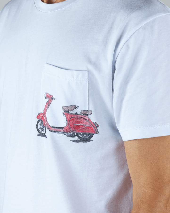 T-shirt Taschino Vespa 1921 Store Uomo Art. MK27033 - 1921 Store