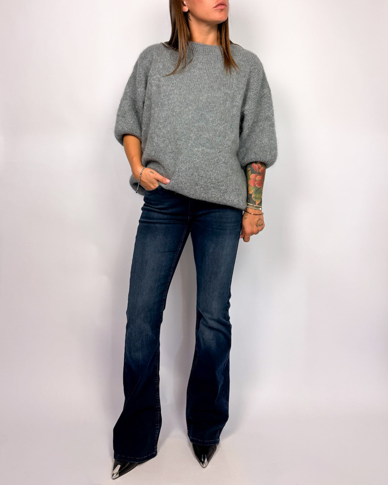Maglia Over Manica Corta Donna Dixie Art. M277B045A
