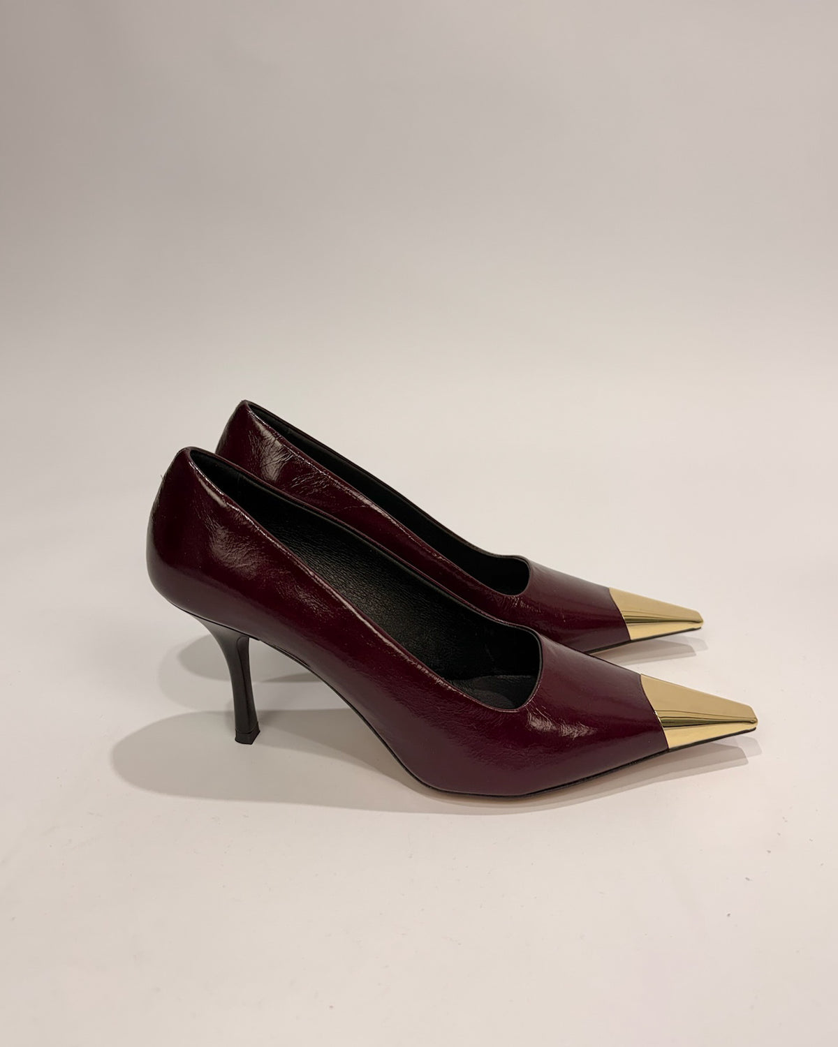 Scarpa Tacco Puntale Donna Divine Follie EggFant Art. POL03